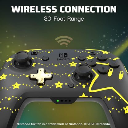 PDP REMATCH GLOW Draadloze Controller Mario Stars