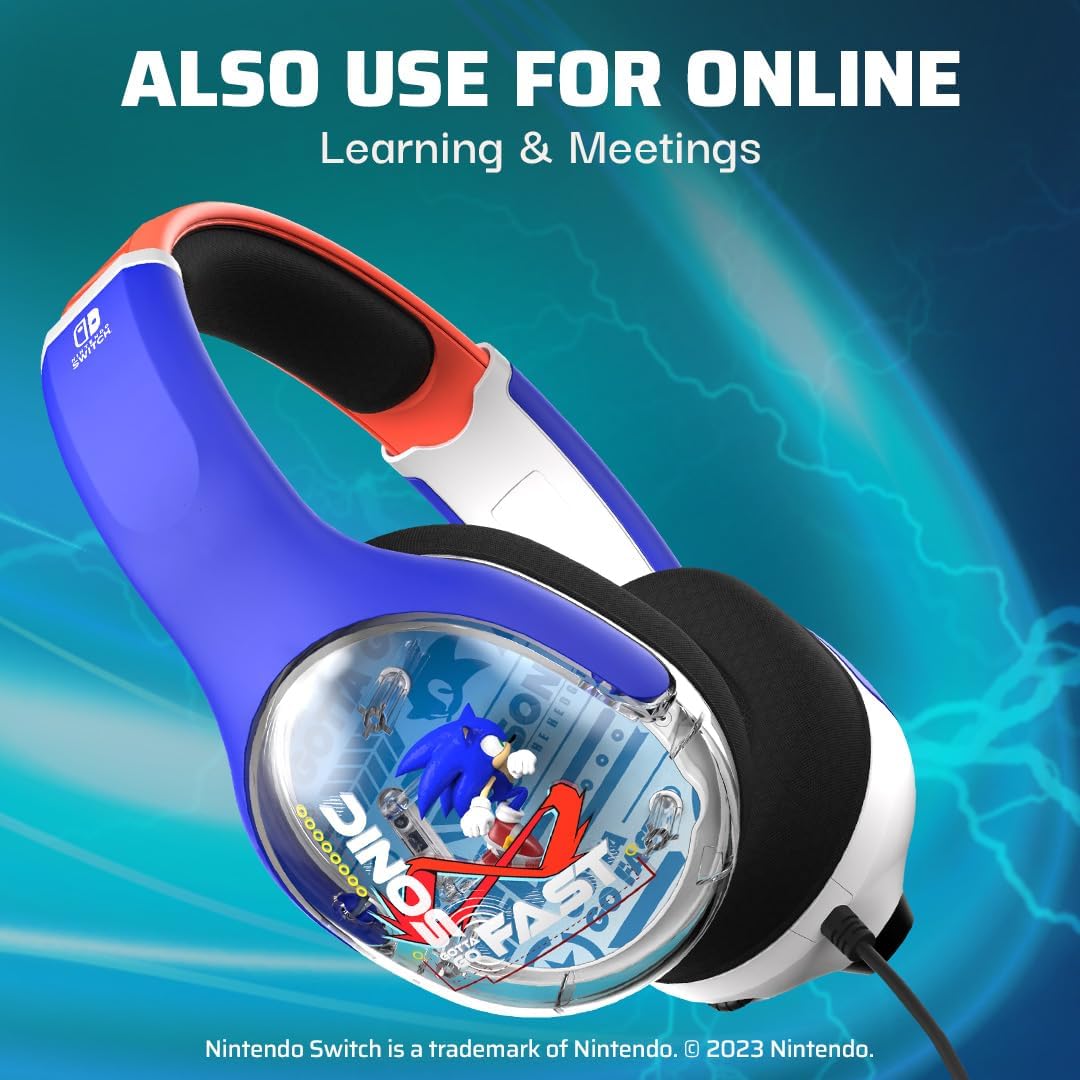 PDP AIRLITE bedrade headset Realmz Sonic Nintendo Switch