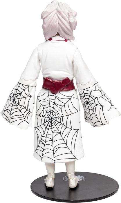 McFarlane Toys Demon Slayer Rui 7-Inch Action Figure - Incredibly Detailed Collectible with Ultra Articulation, Spider, and Demon Slayer Theme