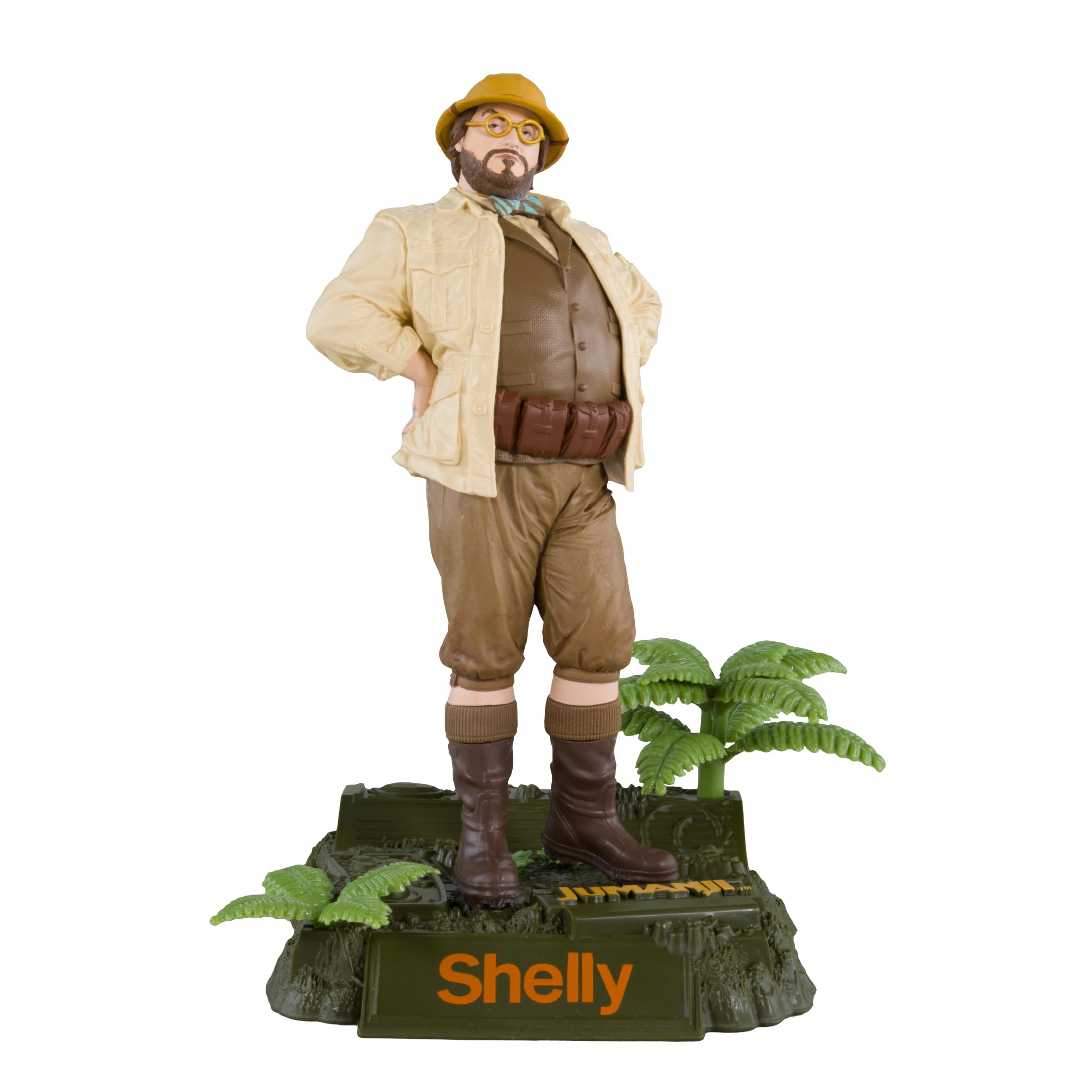 McFarlane Toys - Figura Posada del Profesor Sheldon Oberon (Jumanji) de Movie Maniacs de 6 Pulgadas