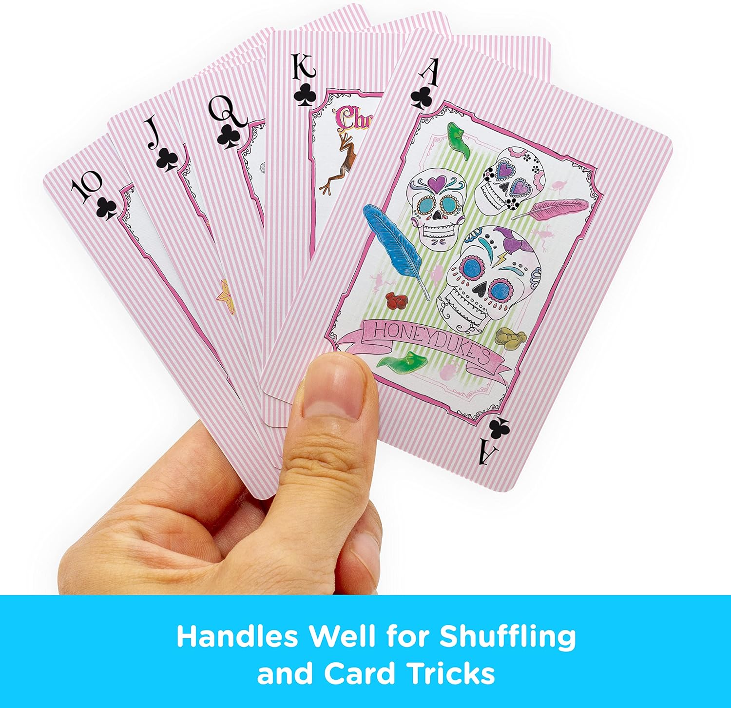 AQUARIUS Harry Potter Honey Dukes Playing Cards – Harry Potter Themed Deck of Cards for Your Favorite Card Games - Officially Licensed Harry Potter Merchandise & Collectibles