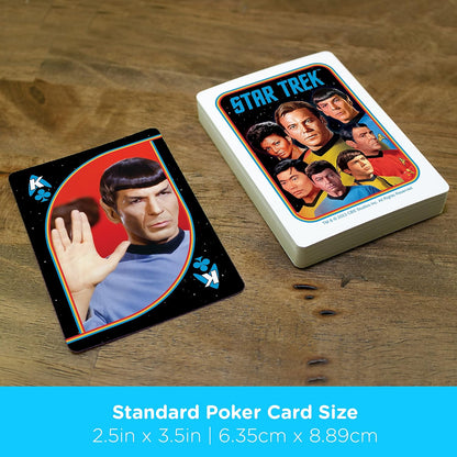 AQUARIUS Star Trek Original Series Playing Cards – Star Trek Original Series Themed Deck of Cards for Your Favorite Card Games - Officially Licensed Star Trek Merchandise & Collectibles