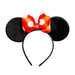 Peers Hardy Disney Minnie Mouse Red, Black & White Polka Dot Bow Headband V700050L.PH,One Size