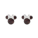 Peers Hardy Disney Minnie Silver Plated January Birthstone Stud Earrings EF00469SJANL.PH