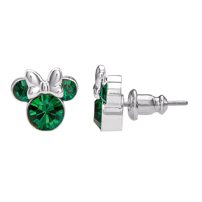 Disney Minnie Silver Plated May Birthstone Stud Earrings EF00469SMAYL.PH