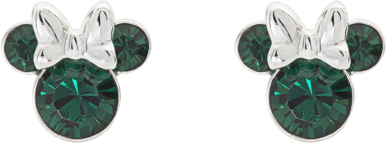 Disney Minnie Silver Plated May Birthstone Stud Earrings EF00469SMAYL.PH