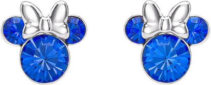Disney Minnie Silver Plated September Birthstone Stud Earrings EF00469SSEPL.PH