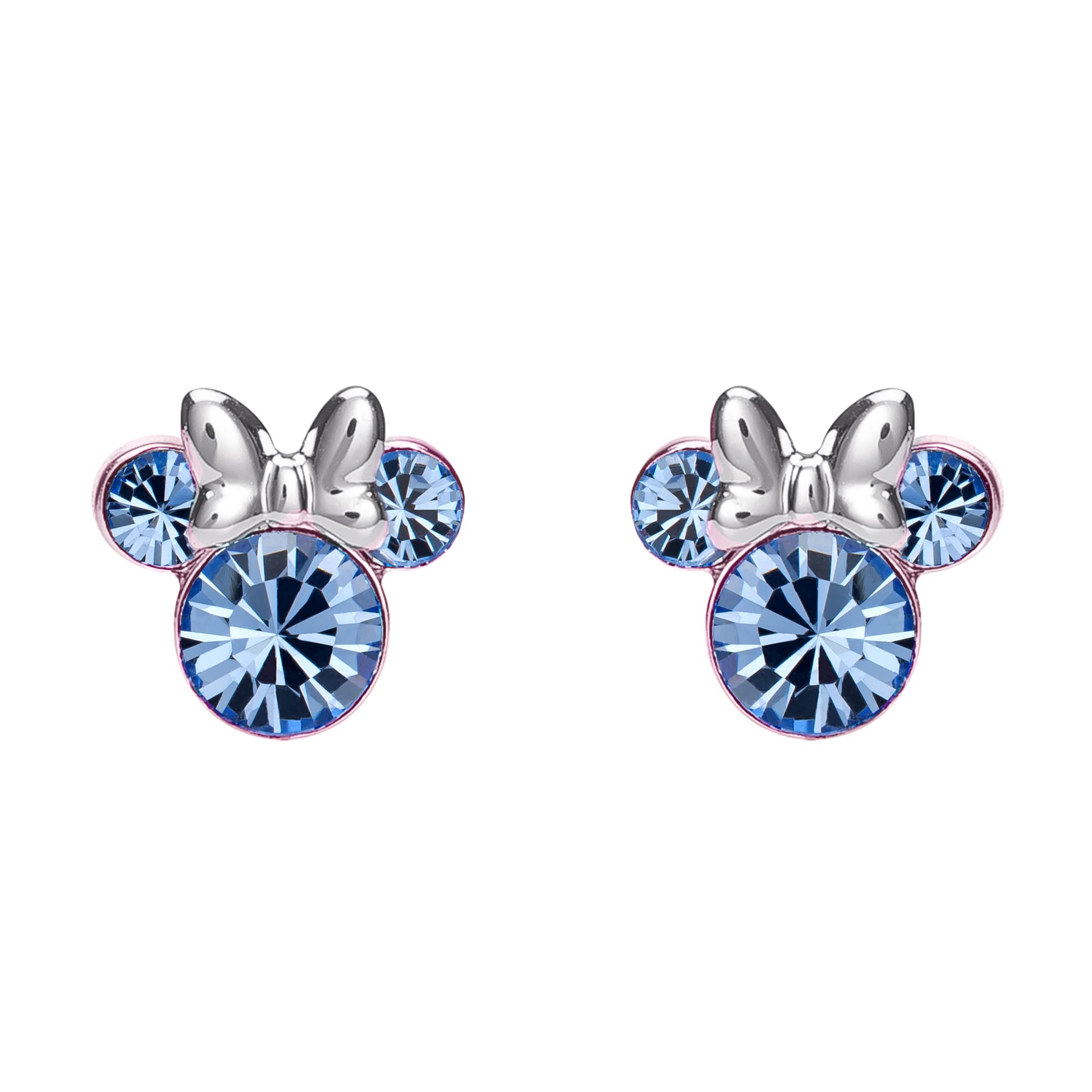 Disney Minnie Silver Plated December Birthstone Stud Earrings EF00469SDECL.PH