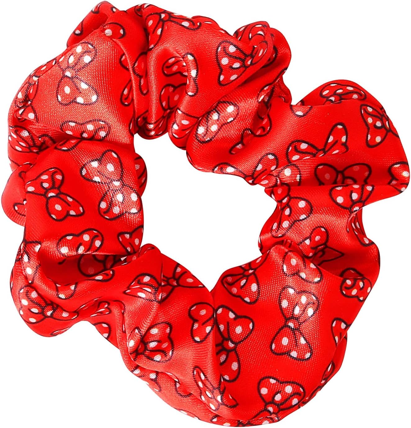 Disney Minnie Mouse Red & Black 3pc Hair Scrunchie Set VE700362L