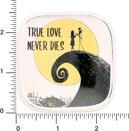 Disney The Nightmare Before Christmas Multicoloured Ceramic Gift 3 piece Boxed Trinket Tray Set VC700381L
