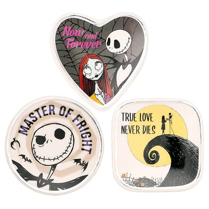 Disney The Nightmare Before Christmas Multicoloured Ceramic Gift 3 piece Boxed Trinket Tray Set VC700381L