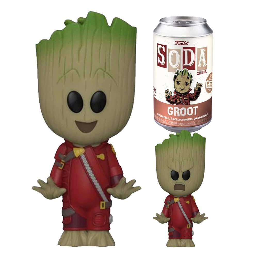 Funko Guardians of the Galaxy Vol. 2 Assorted Vinyl Soda Figurines Little Groot 11cm (6