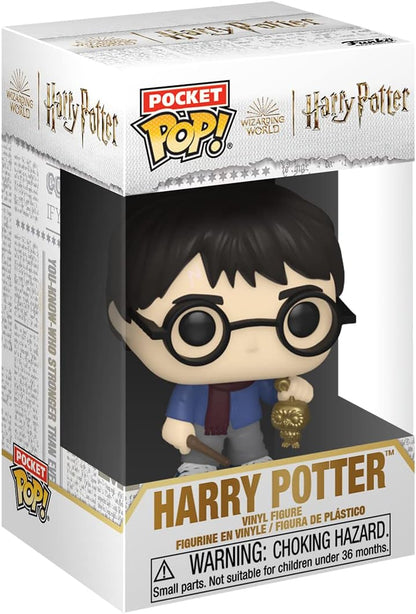 Funko Pocket Pop! & Tee: Harry Potter - Holiday Harry - for Children and Kids - Large - (L) - T-Shirt - Clothes With Collectable Vinyl Minifigure - Gift Idea - Toys and Short Sleeve Top for Boys