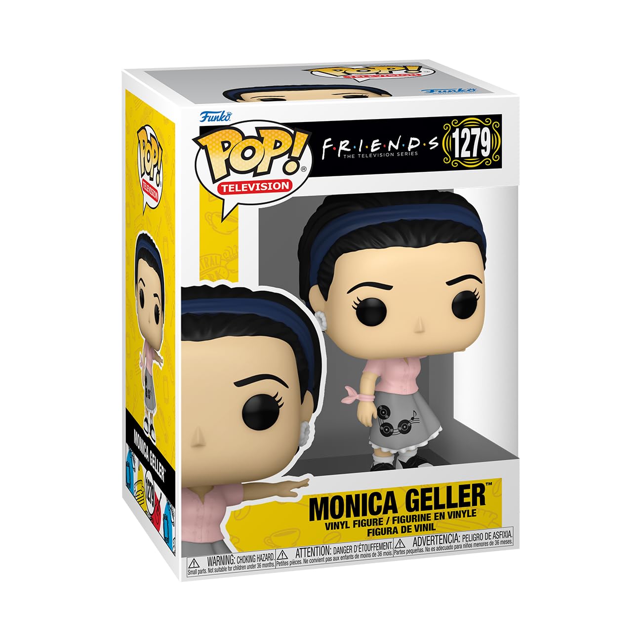 Funko Pop! TV: Friends - Monica Geller as Waitress with Chase (Styles May Vary