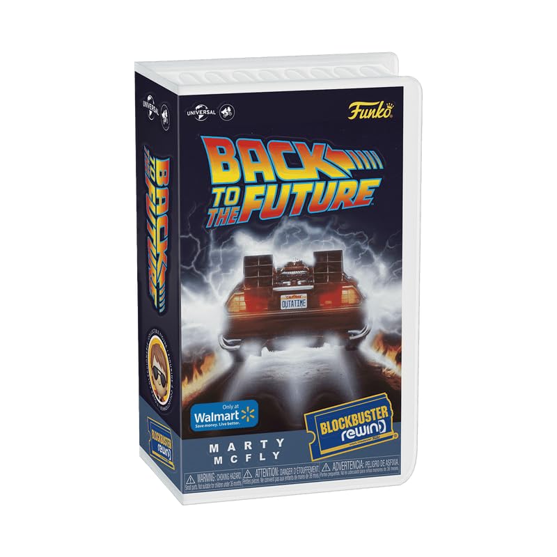 Funko Pop! Blockbuster Rewind: Zurück in die Zukunft - Marty McFly *Chase Possible* (Walmart Exclusive)
