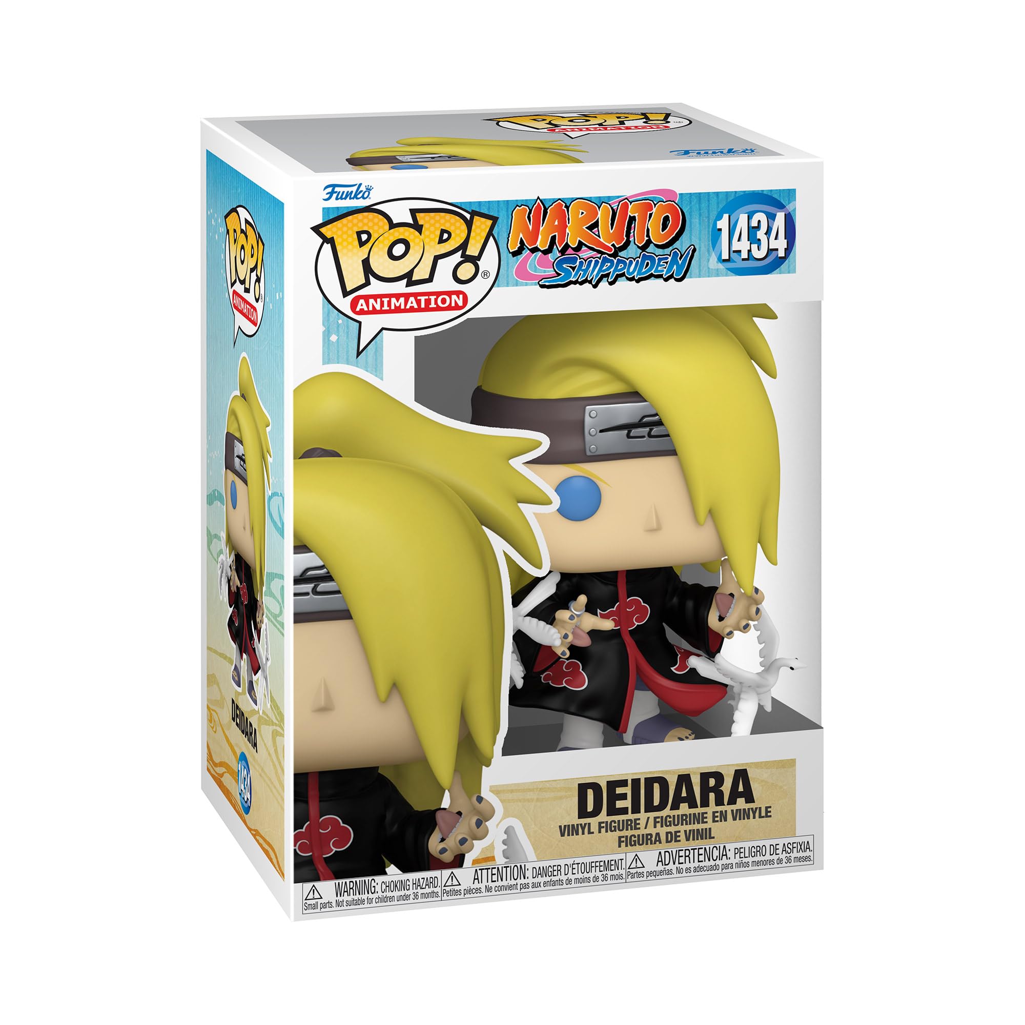 Funko POP! Animation: Naruto - Deidara - Collectable Vinyl Figure - Gift Idea - Official Merchandise - Toys for Kids & Adults - Anime Fans - Model Figure for Collectors and Display