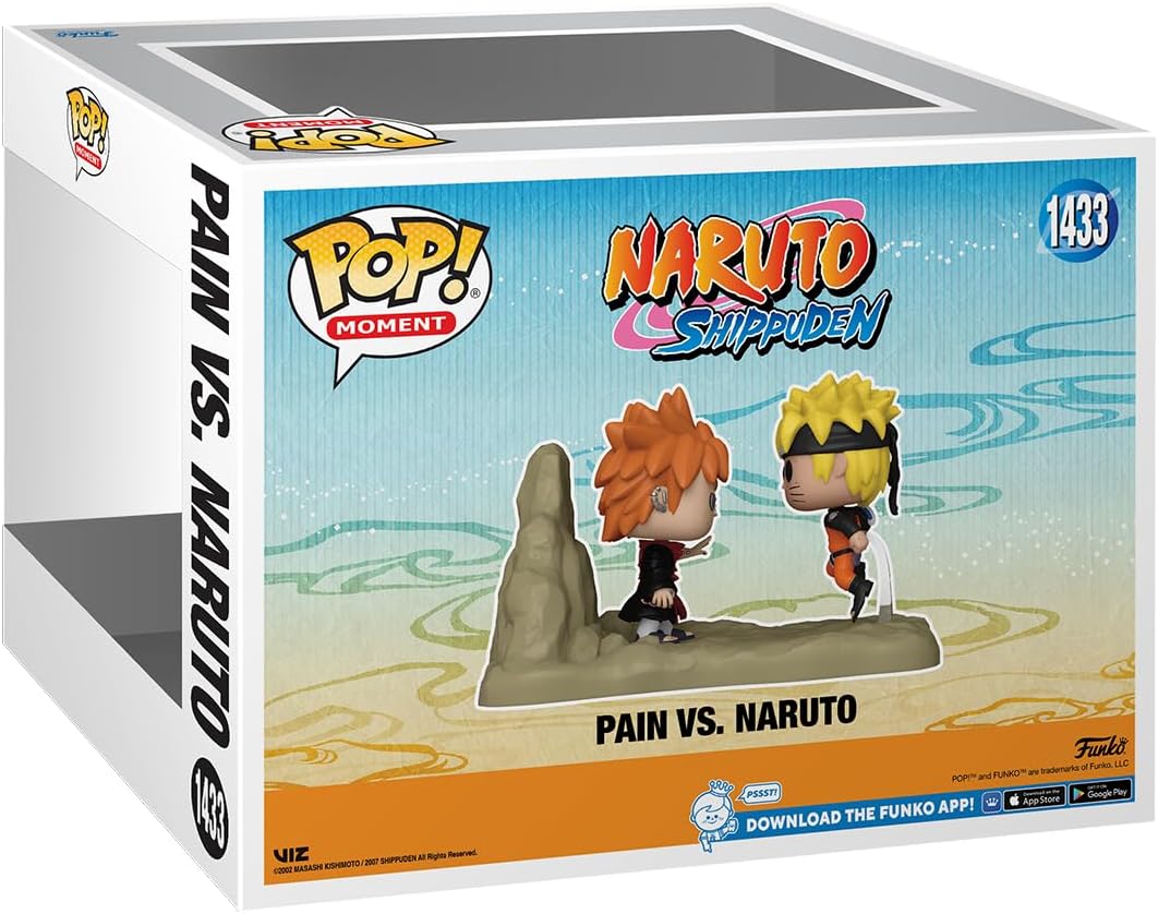 Funko POP! Moment: Naruto Uzumaki - Pain V Naruto Uzumaki - Collectable Vinyl Figure - Gift Idea - Official Merchandise - Toys for Kids & Adults - Anime Fans - Model Figure for Collectors and Display