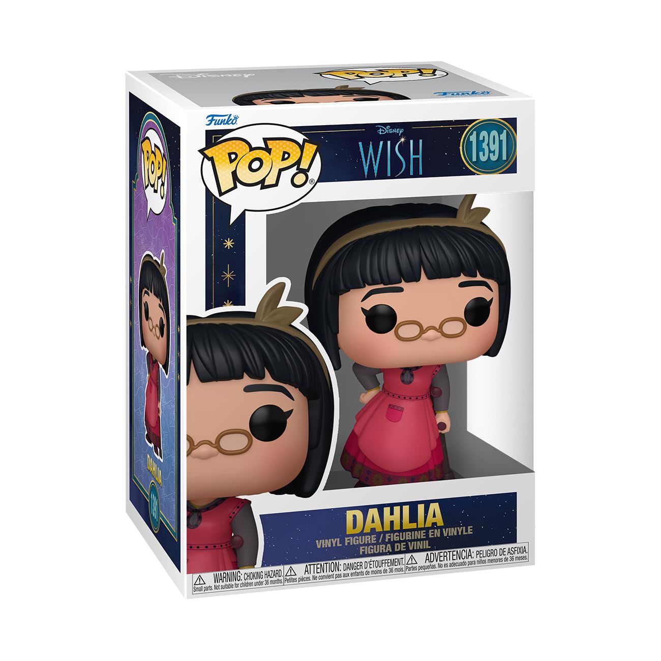 Funko POP! Vinyl: Disney Wish - Dahlia - Collectable Vinyl Figure - Gift Idea - Official Merchandise - Toys for Kids & Adults - Ad Icons Fans - Model Figure for Collectors and Display