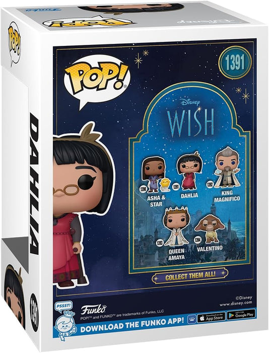 Funko POP! Vinyl: Disney Wish - Dahlia - Collectable Vinyl Figure - Gift Idea - Official Merchandise - Toys for Kids & Adults - Ad Icons Fans - Model Figure for Collectors and Display