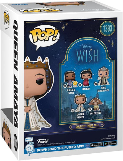 Funko POP! Vinyl: Disney Wish - Queen Amaya - Collectable Vinyl Figure - Gift Idea - Official Merchandise - Toys for Kids & Adults - Ad Icons Fans - Model Figure for Collectors and Display