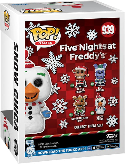 Funko Pop! Games: Five Nights At Freddy's (FNAF) - Holiday Chica the Chicken - Collectable Vinyl Figure - Gift Idea - Official Merchandise - Video Games Fans
