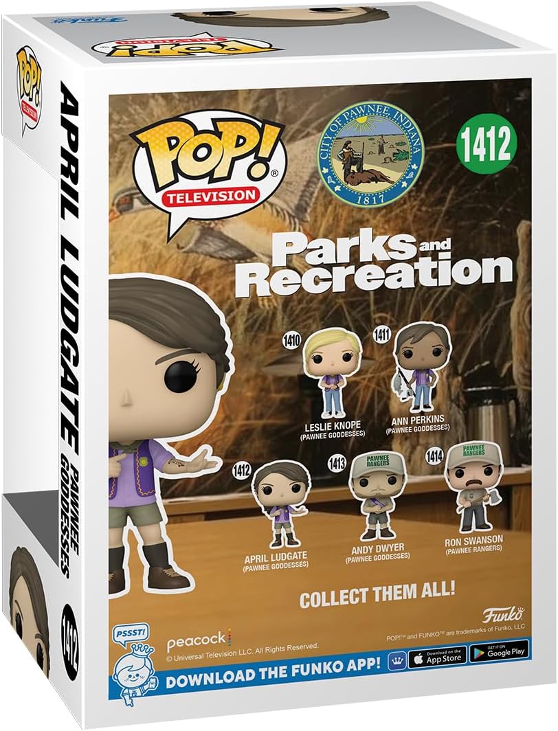 Funko Pop! TV: Parks and Recreation - April Ludgate Pawnee Goddesses