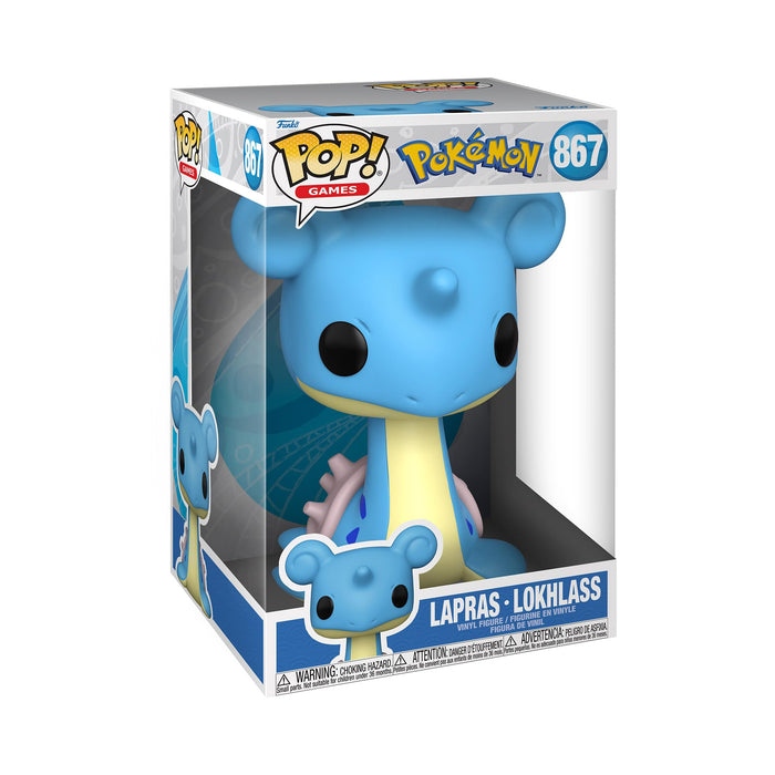 Funko POP! Jumbo: Pokemon - Lapras - Collectable Vinyl Figure - Gift Idea - Official Merchandise - Toys for Kids & Adults - Video Games Fans - Model Figure for Collectors and Display