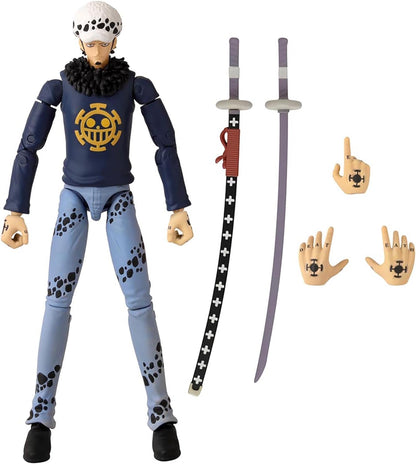 Bandai Anime Heroes: One Piece - Trafalgar Law Action Figure (17Cm) (36937)
