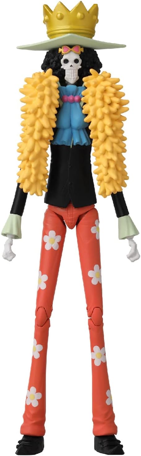 BANDAI - Anime Heroes - One Piece - Anime Heroes Figurine 17 cm - Brook - 37006 Multi-Coloured