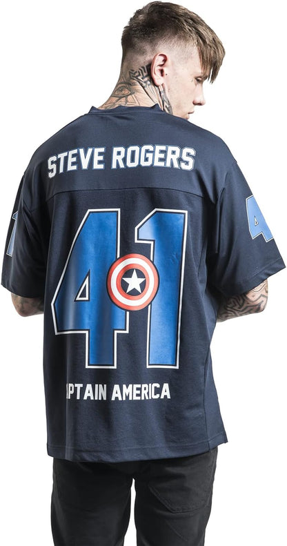 MARVEL - Captain America - T-Shirt Sports US Repli