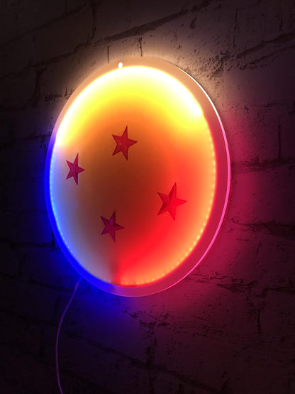 Dragon Ball Z Neon Style Wall Lamp Dragon ball