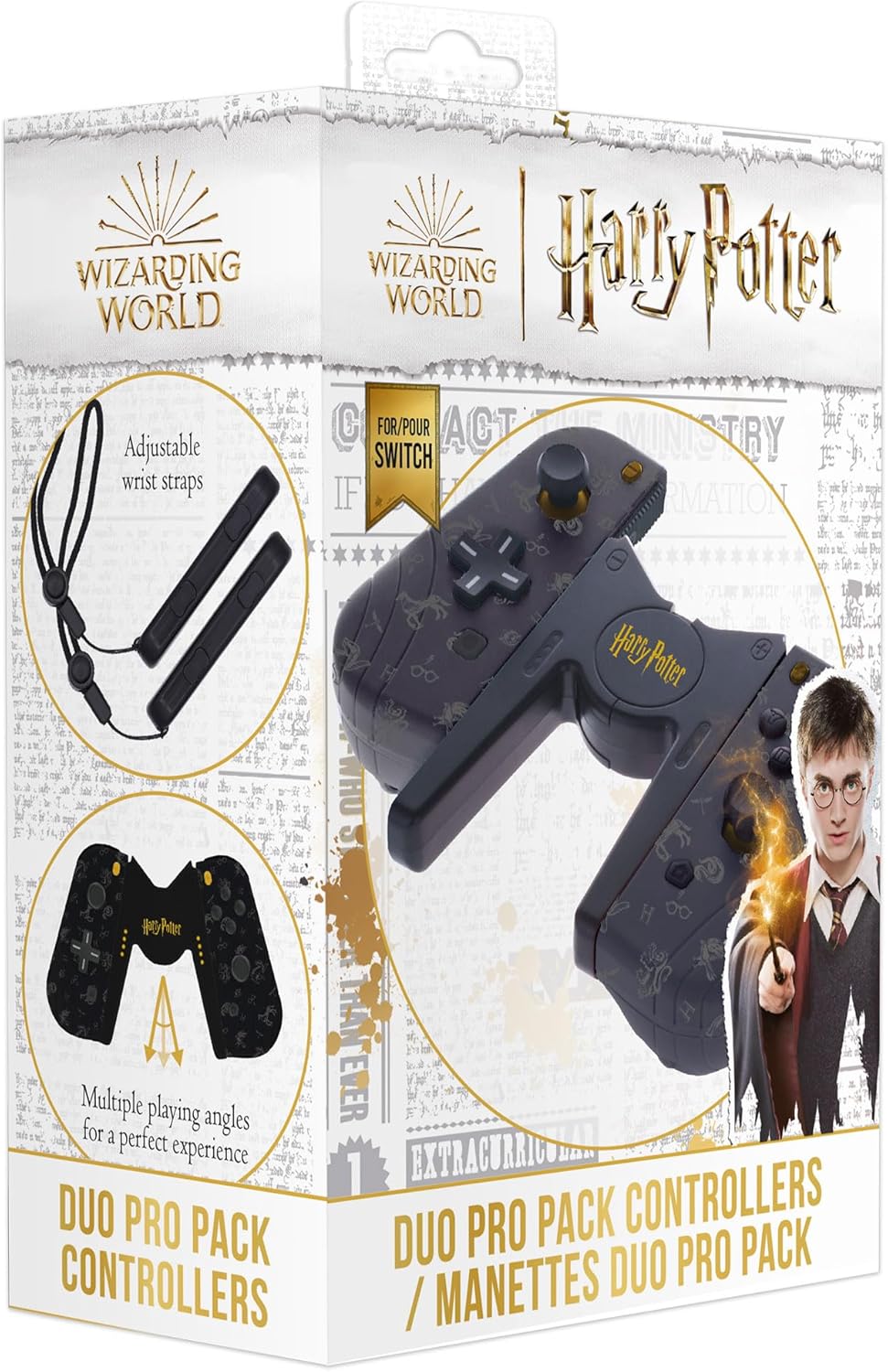 Wireless Duo Pro Pack Controller Nintendo Switch - Harry Potter