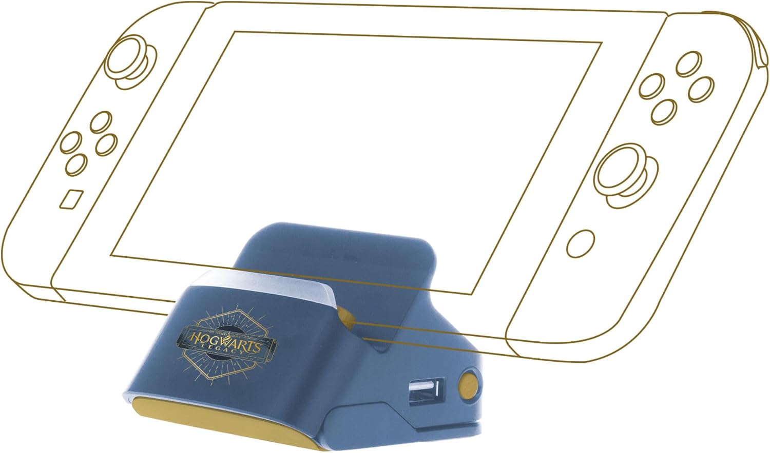 NONAME Charging Dock & Stand 2 en 1 - Hogwarts Legacy - Nintendo Switch