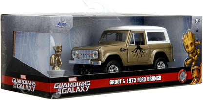 Jada Toys Marvel Groot 1973 Ford Bronco 1:32