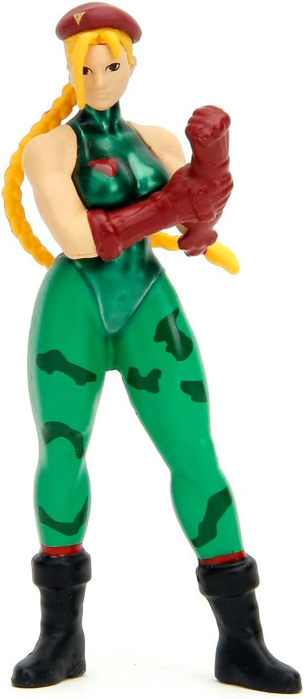 Jada- Street Fighter II, Cammy Chevrolet 1969 Corvette, Escala 1:24 , en Metal, Giro de Ruedas, Apertura de Puertas y Figura de Cammy (253255061)