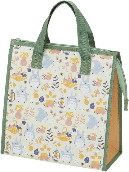 SKATER FBC1-ASkater My Neighbor Totoro Thermal Insulated Lunch Bag with Zip Closure - Foraging