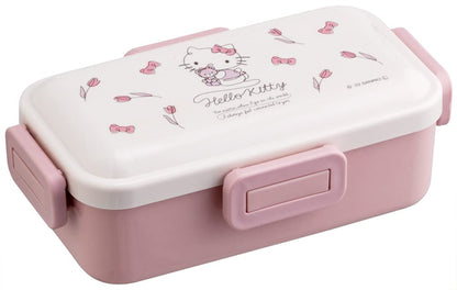 Skater PFLB6AG-A Hello Kitty Line Design Lunch Box, 18.9 oz (530 ml), Fluffy and Domed Lid, Women's, Made in Japan