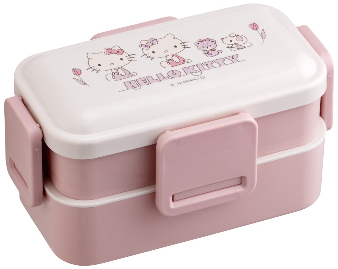 HELLO KITTY - Kitty-chan - 2 Parts bento 4 closure
