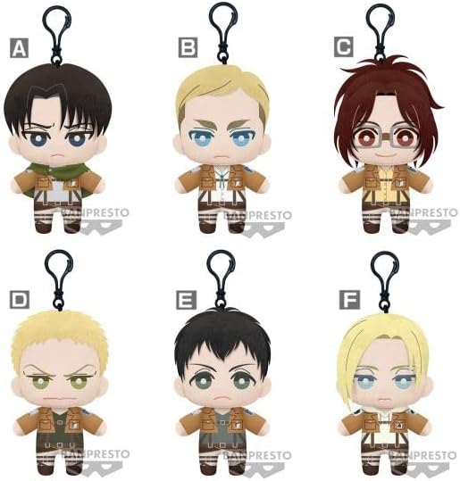 Banpresto L'ATTAQUE DES TITANS - Tomonui Plush Series 2 - Assort. 9 Peluche 15cm