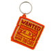 Star Wars The Mandalorian Child Grogu Wanted Rubber Keyring Keychain Fob