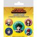 Pyramid My Hero Academia – Team – Pack 5 Badges