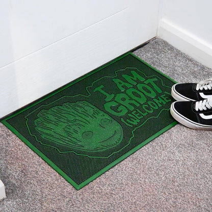 Pyramid International Marvel Guardians of the Galaxy Groot Character Flexible Rubber Doormat - 60cm x 40cm - Indoor or Outdoor Use