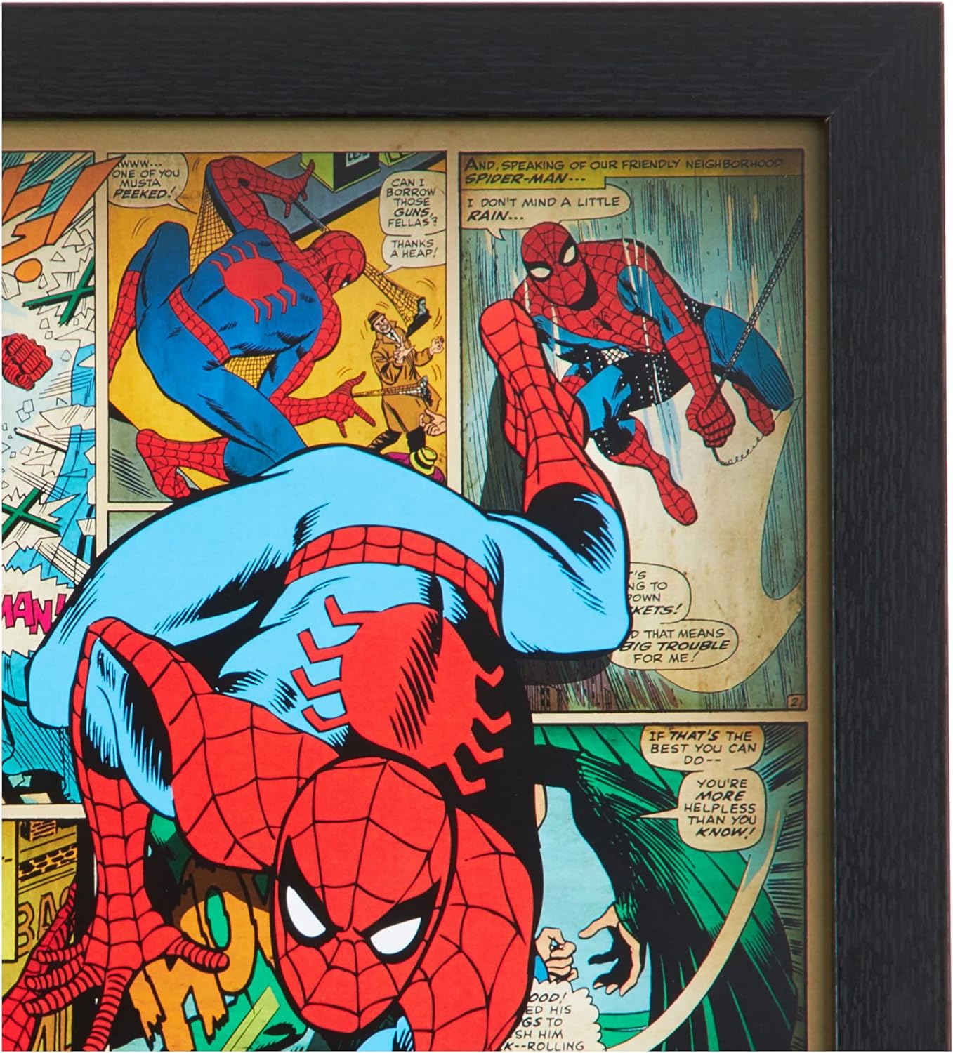 SPIDER-MAN - Retro - Collector Print 30x40cm