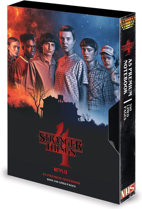 Carnet Stranger Things 4 (Saison 4 VHS