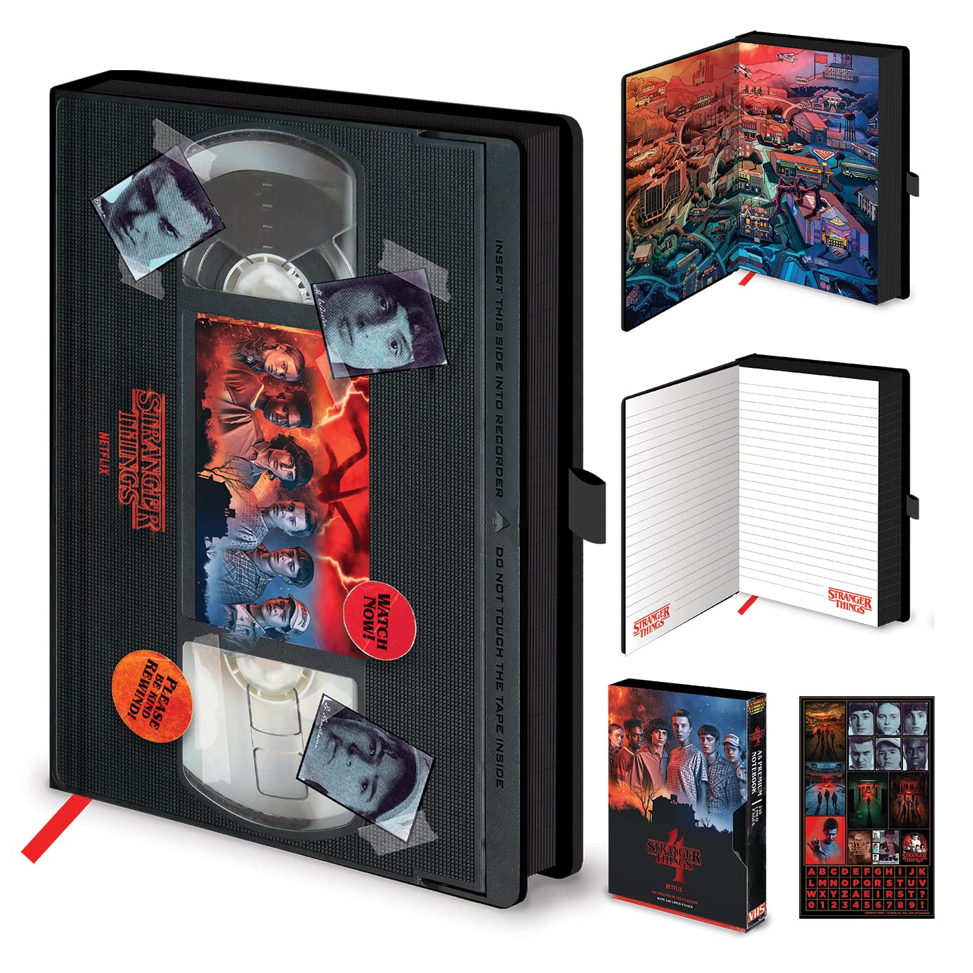 Carnet Stranger Things 4 (Saison 4 VHS