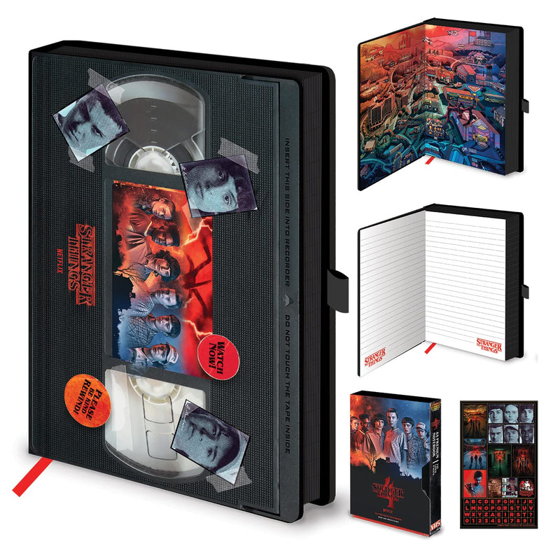 Carnet Stranger Things 4 (Saison 4 VHS