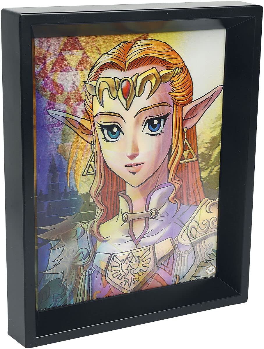 Legend of Zelda The Zelda to Sheik - 3D Bild Unisex Poster Multicolor Plastic Multi-Colour Default