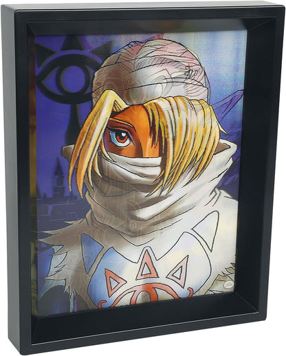 Legend of Zelda The Zelda to Sheik - 3D Bild Unisex Poster Multicolor Plastic Multi-Colour Default