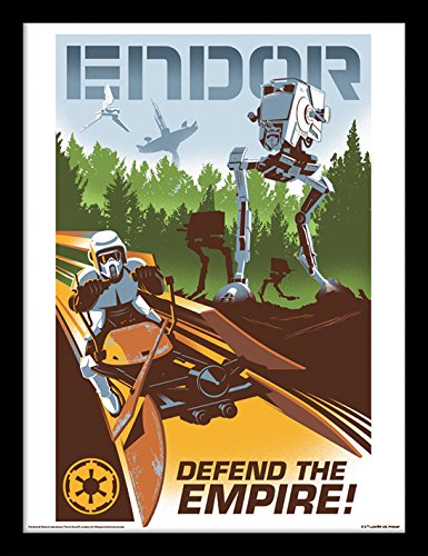 Star Wars 'Endor' Memorabilia,30 x 40 cm