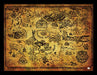 THE LEGEND OF ZELDA - Hyrule Map - Collector Print